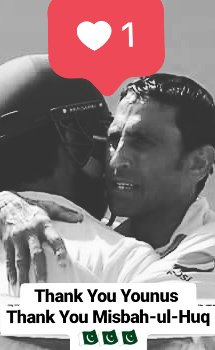 HafizAb78's tweet photo. Good bye to both legends 💚
The end of the golden era 💚
@captainmisbahpk 🇵🇰 @YounusKhan_75 🇵🇰 https://t.co/gfyWfczCi8