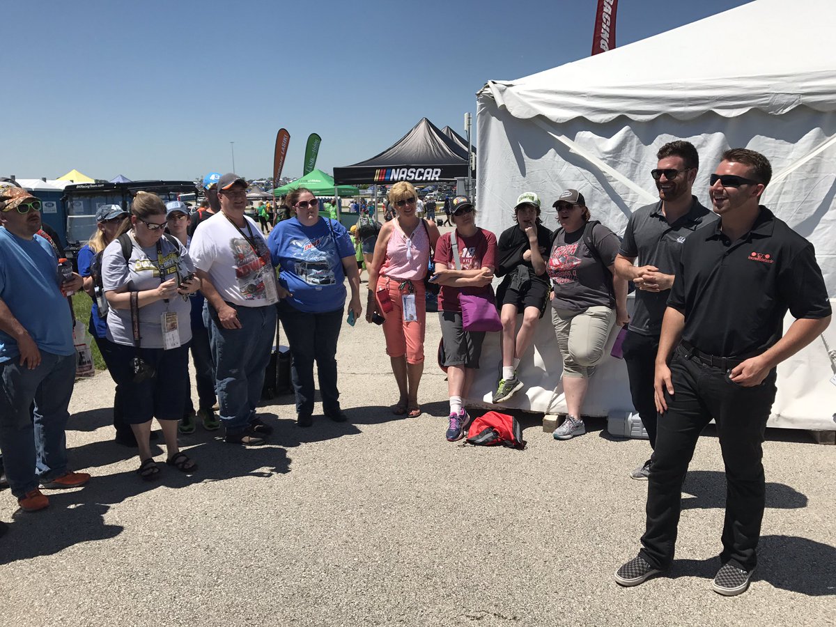 kansasspeedway's tweet image. Thank you all for joining us at today's tweetup! We hope you enjoyed meeting @mattdracing and @CoreyLaJoie! 

Oh, and enjoy those passes 😎