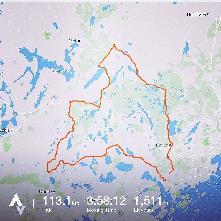 zzste's tweet image. Another #warmish #day today and a nice #ride behind. #cycling #finland #whereisspring ? ift.tt/2r4xP8O