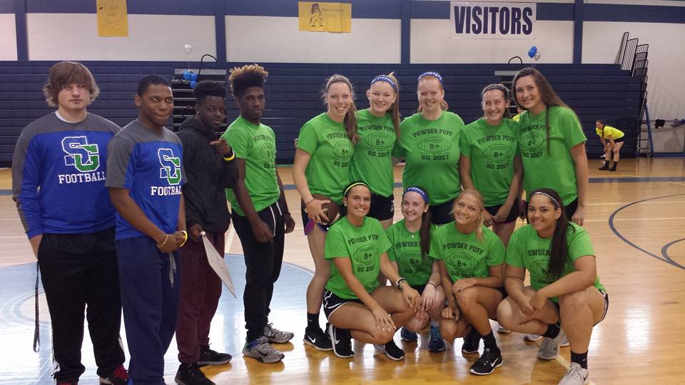 St_GeorgesTHS's tweet photo. Thank you for supporting B+ and our second annual Powder Puff game. #STGPride https://t.co/NvTl0PqSM6