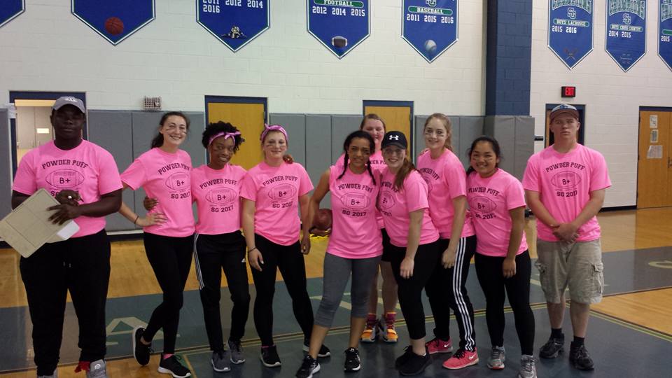St_GeorgesTHS's tweet photo. Thank you for supporting B+ and our second annual Powder Puff game. #STGPride https://t.co/NvTl0PqSM6