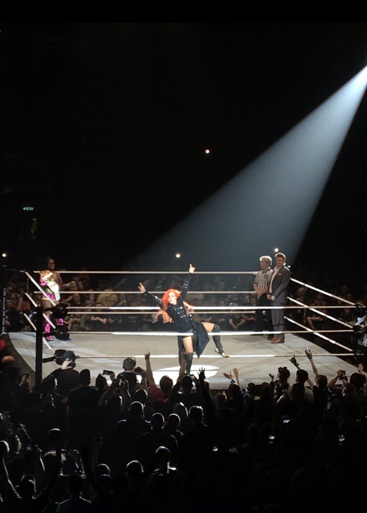 BeckyLynchWWE's tweet photo. #WWEStockholm, I love you and your Swedish ways https://t.co/FfwkrTzs8H