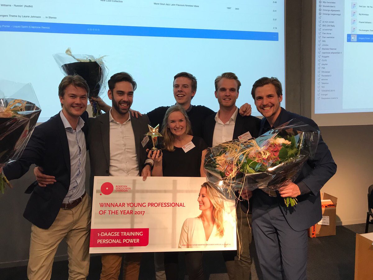 The winners of #YPY_2017 Are the teams of..... #Heijmans and #Engie!! Congratulations!