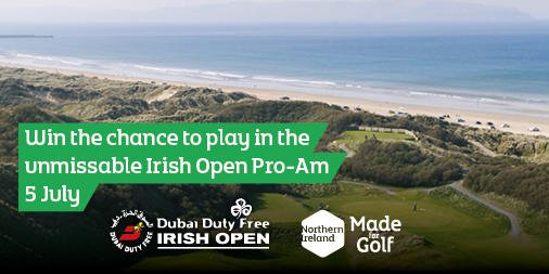 Fancy playing in the #DDFIrishOpen Pro Am? Win the unmissable chance, including 3 nights accommodation.

Enter >> fal.cn/uWwI