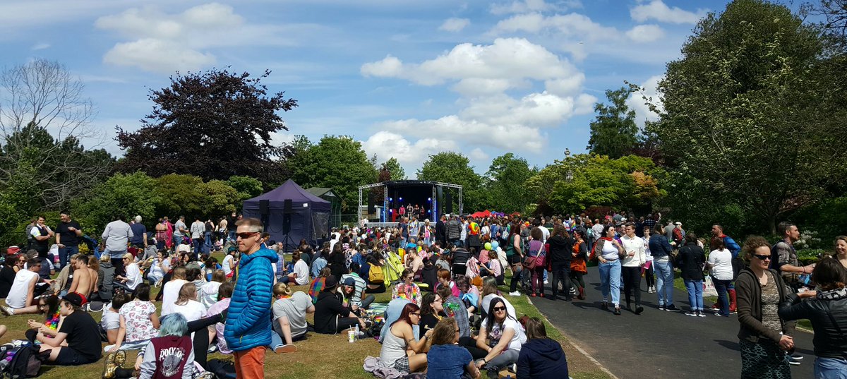danbullock's tweet photo. Lots of fun & positivity as we were all supporting #ExeterPride2017 today! Now settling down with #Eurovision for the eve, aah good stuff. https://t.co/YDo7Nz0f0C