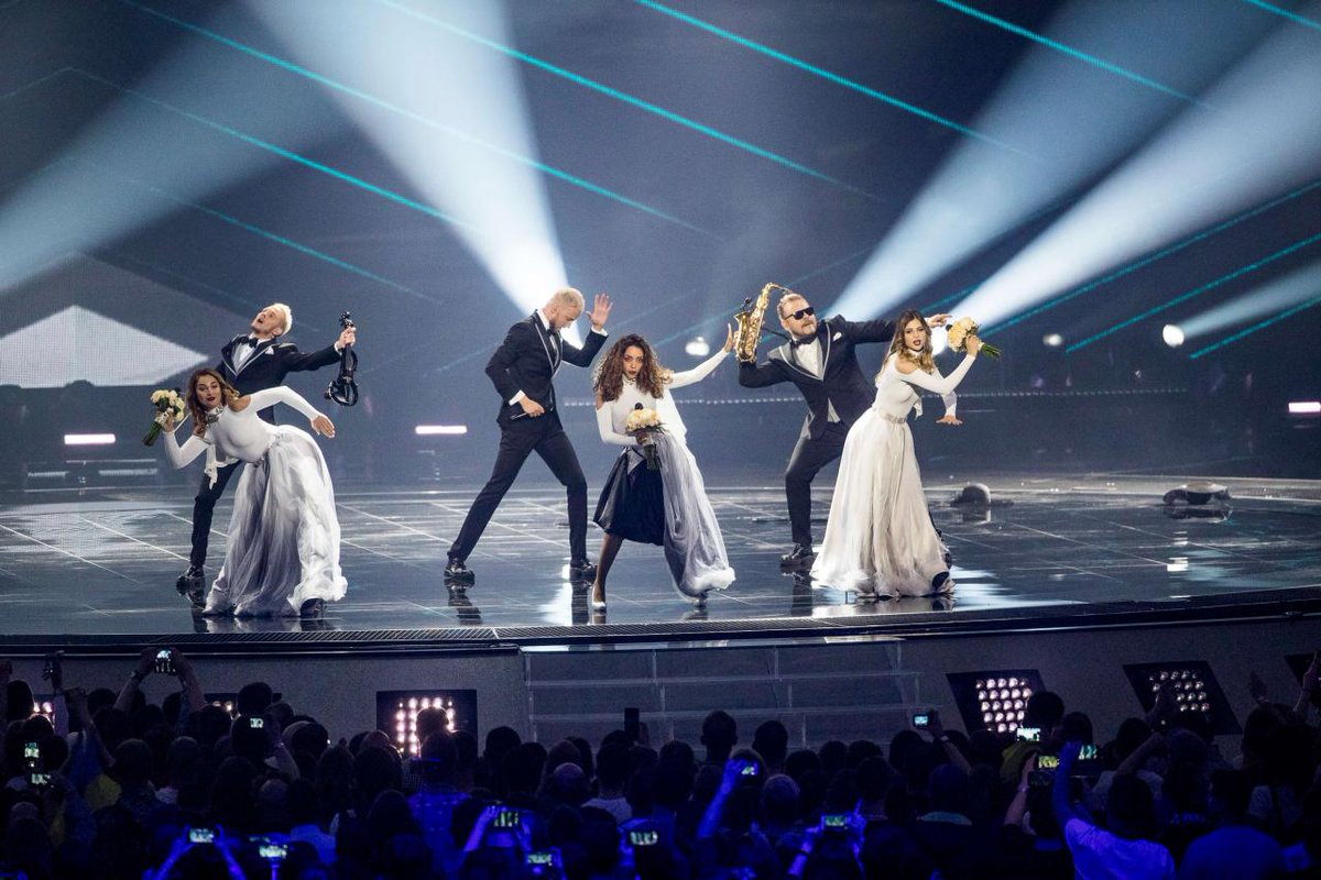 bbceurovision's tweet photo. Moldova. A reminder that the playing of live instruments is not allowed at #Eurovision https://t.co/vLgUh7mECJ