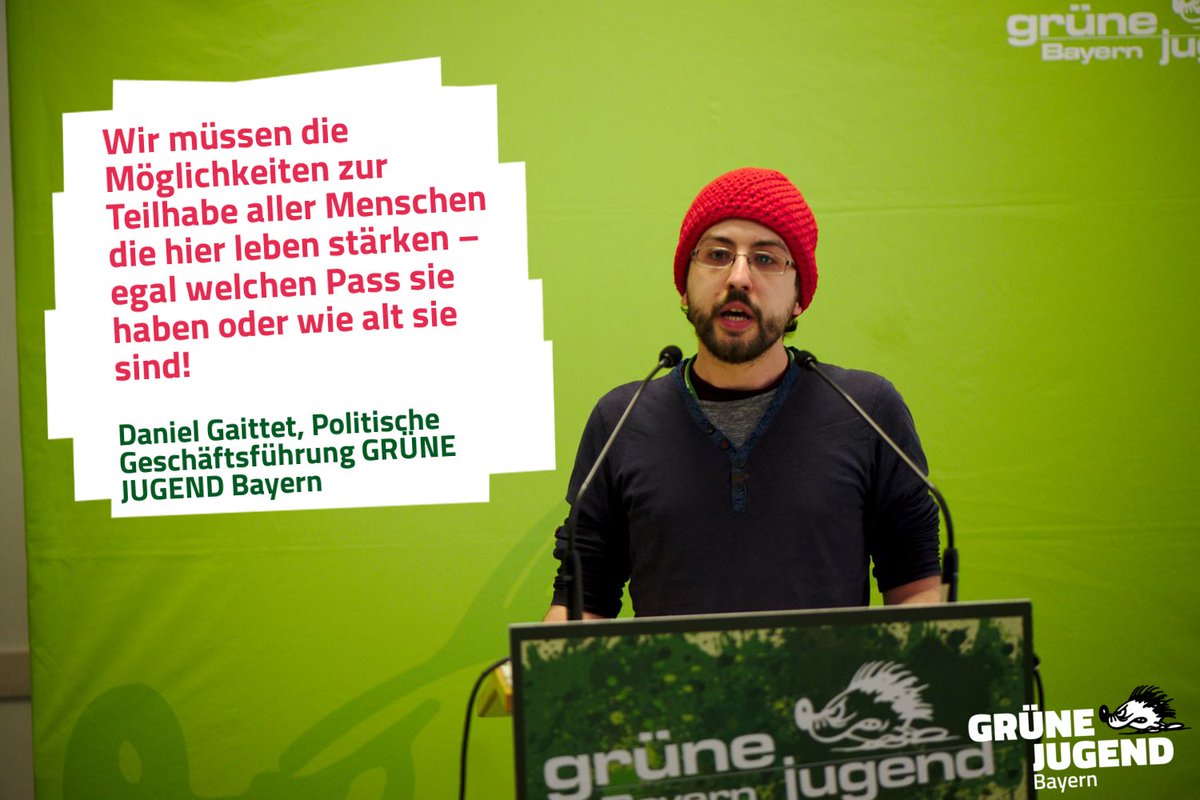 GJ_Bayern's tweet photo. Mit 92% wählt die die GJBY @danielgaittet zur neuen Politischen Geschäftsführung! #gjbyljk https://t.co/Xq2kqyDcyr