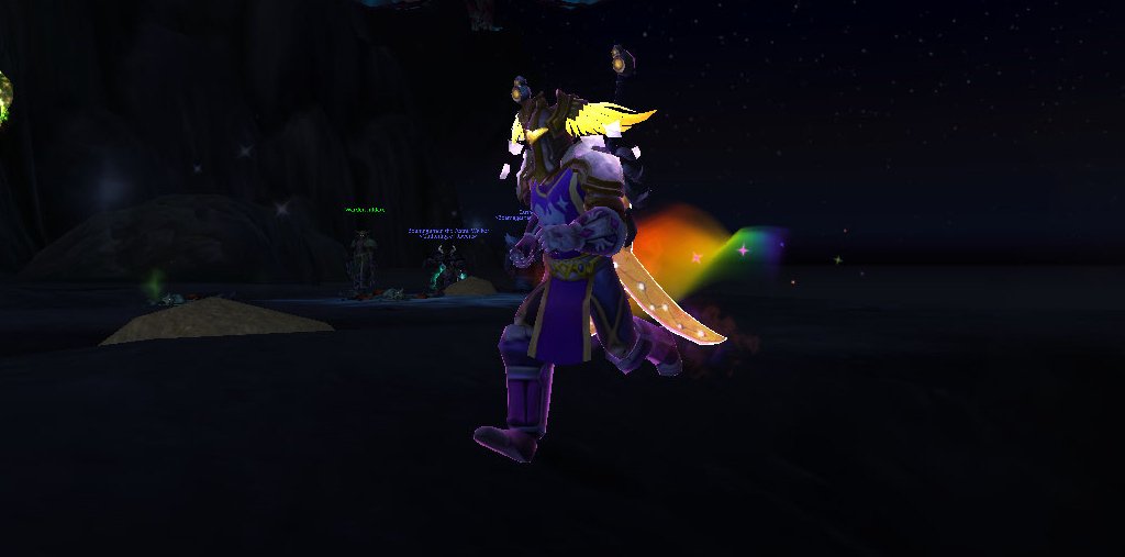 Sullin96's tweet image. &quot;Goooodbyeeeeee mooonman!&quot; #Rickandmorty #Refrences 
#Transmog
#Rainbow
 #Warcraft!