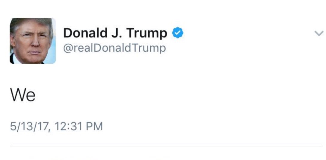 Maybe Macron asked Trump if he knew any French and this was his response? The world will never know.