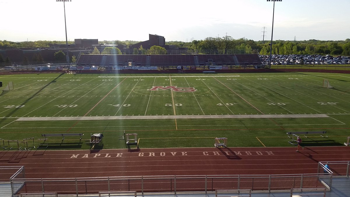 maplegrovevoice's tweet photo. Only 110 days until @Crimsonfootball and @ryanstockhaus1 at the spot. #countdown #bestrivalryinthestate https://t.co/f2xPVZYsuN