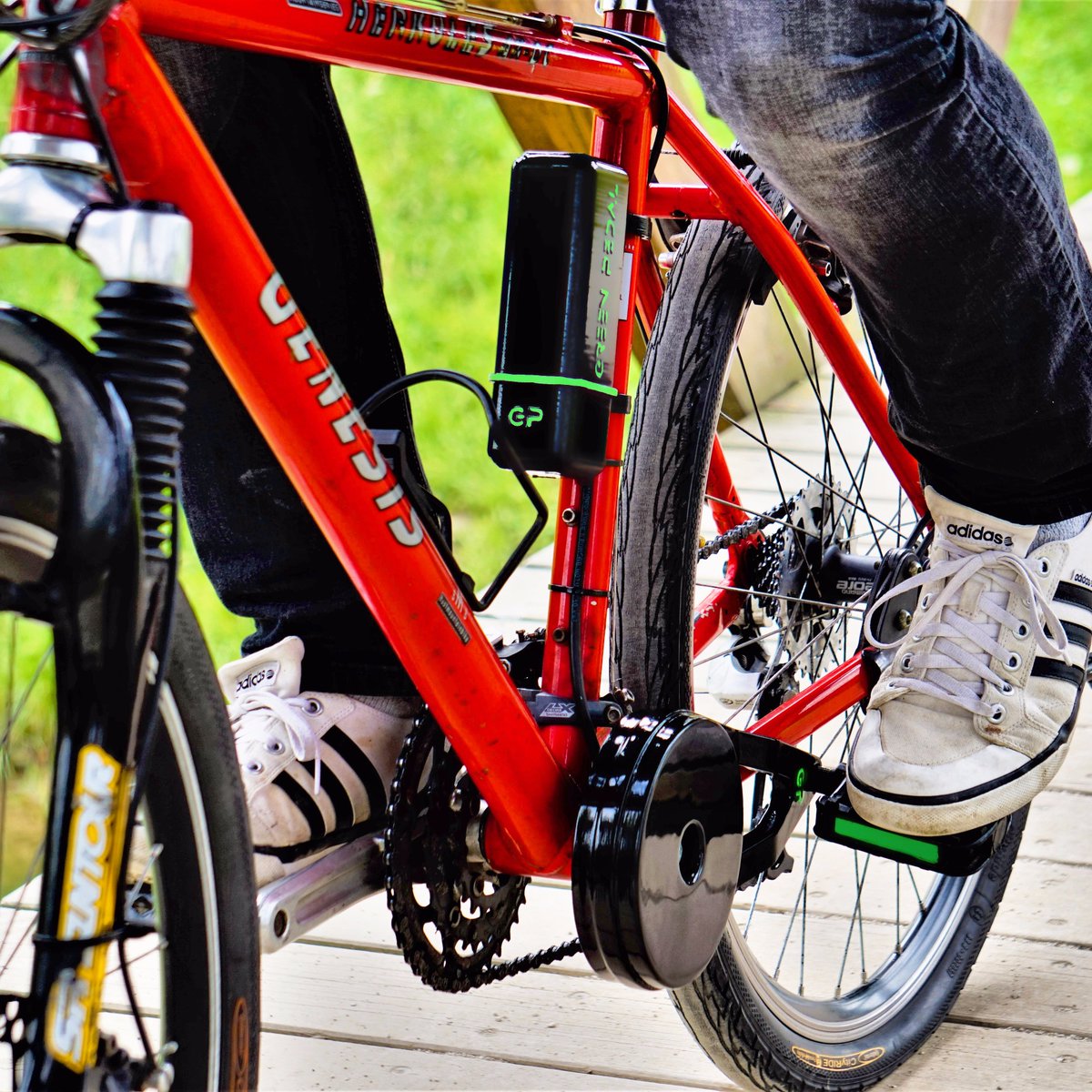 World's most efficient and smart bike assistant. It's battery features environment-friendly regenerative braking goo.gl/TmV6DL