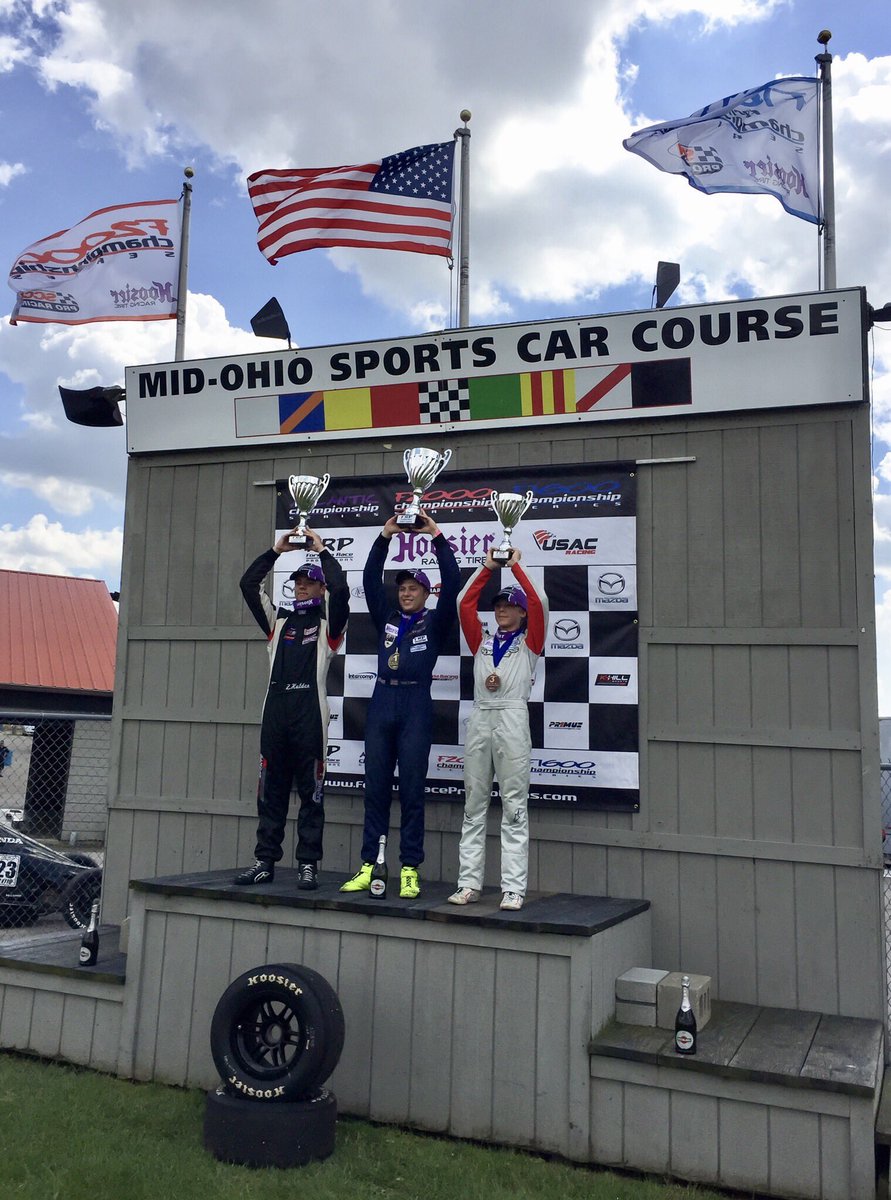 @jasonwhealy <a href="/tertucci/">Tertucci Auto</a> After a wild last lap on the front, round 2 of the series ended with 2 podiums in Ohio