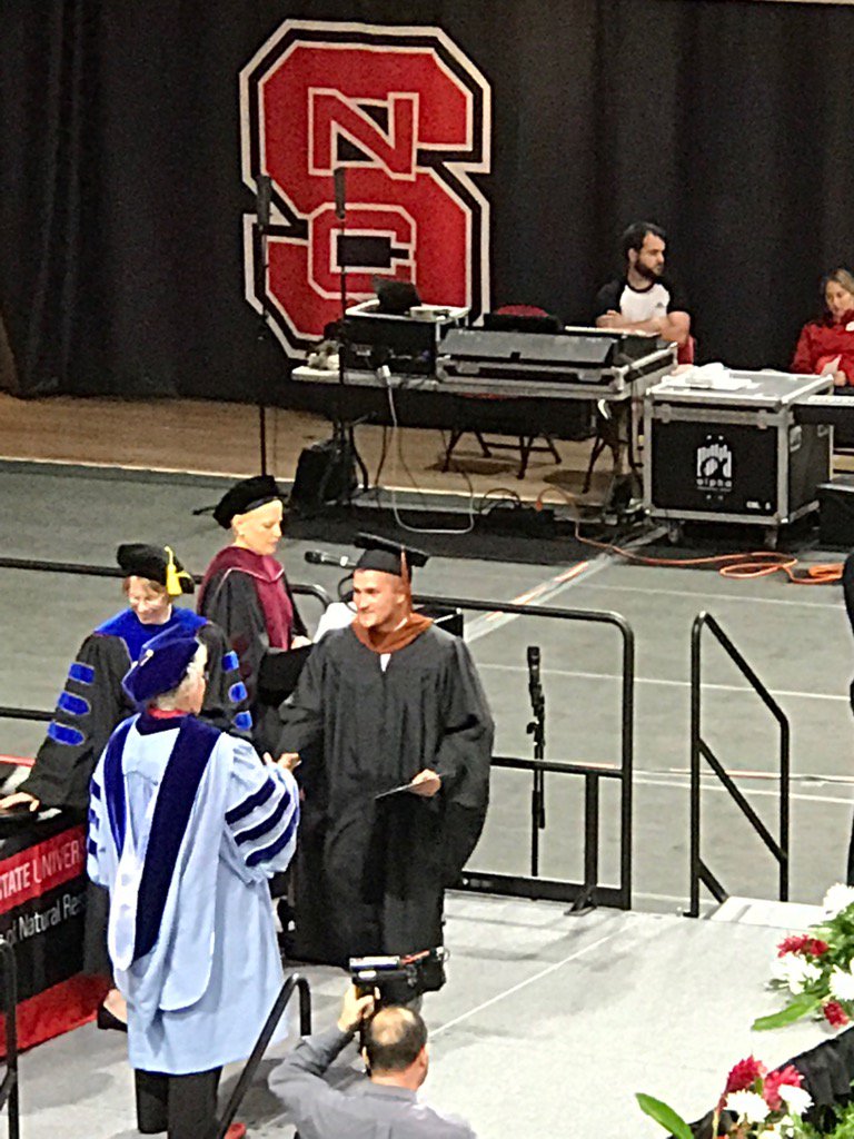 Hello to the graduate of a Masters!!!! <a href="/NCState/">NC State University</a>