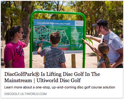 DiscGolfPark® tweet media