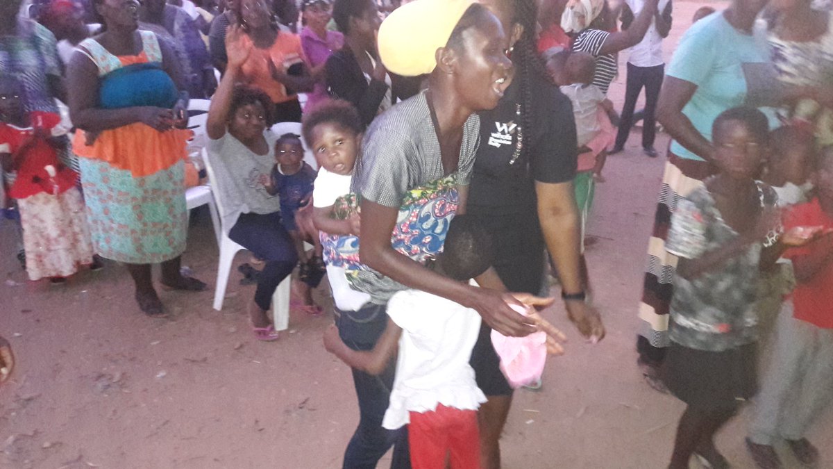 WihofaCITY's tweet photo. The Lord did a great thing in Waru ,Abuja. He gave this child a testimony as pastor was prophesying : her deaf ear was opened. #Greaterwork https://t.co/X07X65335l