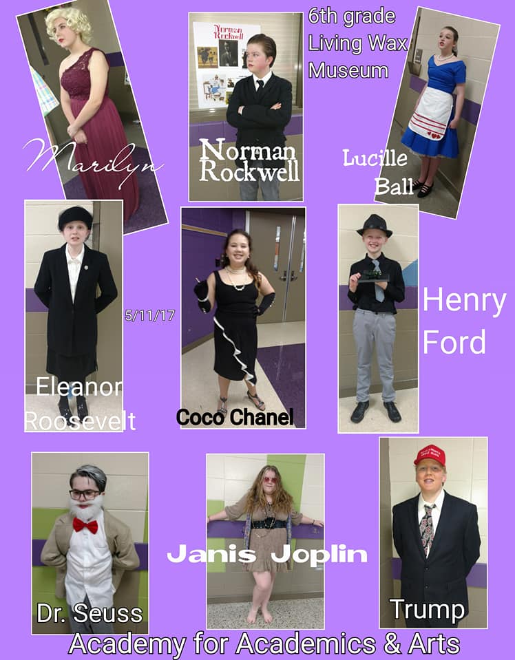 aaapta_hsv's tweet photo. 6th Grade Living Wax Museum - Over 70 Great Performances &amp; Characters #AAAwesome @AAcademicsArts @amyvawp8 @HSVk12 @msknutson6 @AAAMagnetP8 https://t.co/XS0NSTiVDL