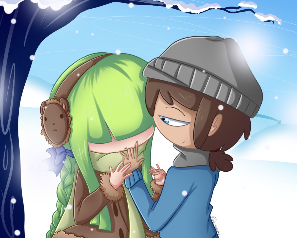 Poki_Papillon's tweet image. Freddami bajo la bella nieve
-musiquita romántica-
#FNAFHS