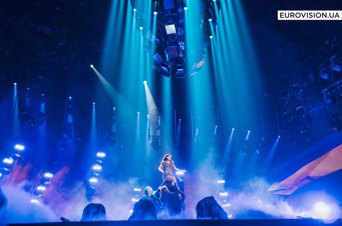 esc2017kyiv's tweet photo. Прем'єра нової пісні Руслани на сцені Євробачення!
#ESC2017 https://t.co/uLViJZ1GZv