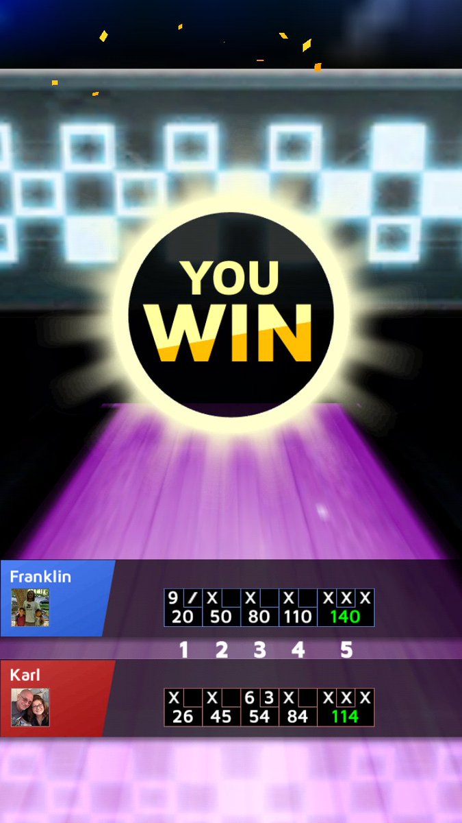 FDeonJones's tweet image. I won at Los Angeles stage with 140 points! Challenge me now![goo.gl/PKD66U] #Bowling_King