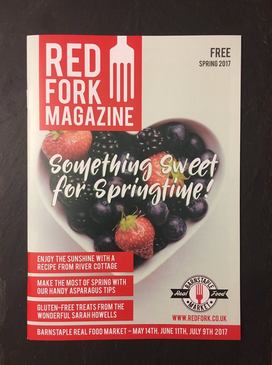 Here it is! The first edition of <a href="/redforkmag/">Red Fork</a> ready for your eyes! Pick up a FREE copy at <a href="/RealFoodBarnsta/">Barnstaple Real Food</a> this Sunday in #barnstaple!!!