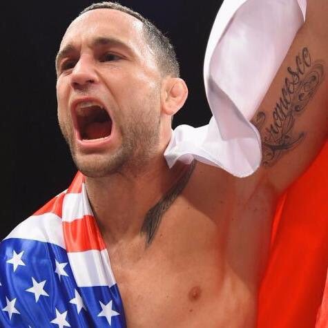 JacksonLionsFC's tweet photo. Good luck tonight @FrankieEdgar #bricklions are behind you . #IronArmy #lionsbaby #pickemapart #letsgofrankie #ufc211 @ShoreShot # https://t.co/rShyWLgIXO