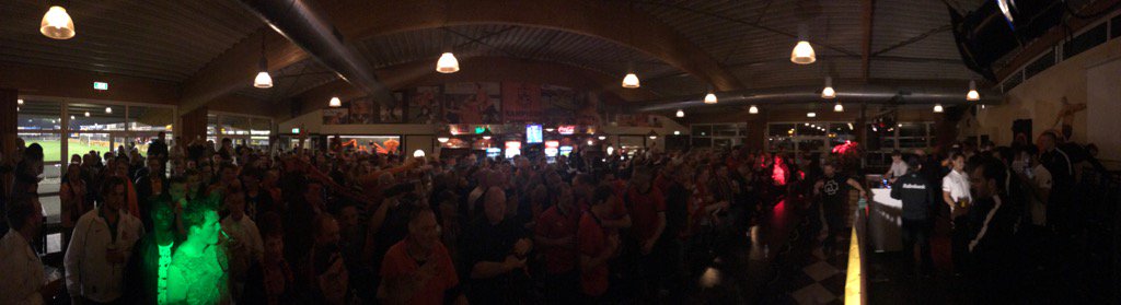 Een volle kantine! #UNAHHC