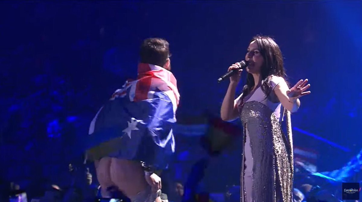BirgitAljaste's tweet photo. Euroopa:"Võtame muidugi Austraalia #Eurovision ile!"
Austraalia: https://t.co/tBszF0EC0v