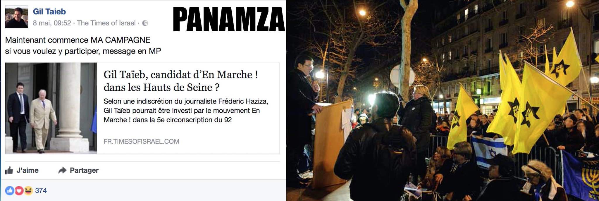 Le clan Macron vire un propalestinien mais retient un proche de la LDJ