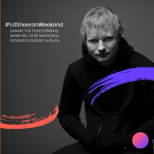 RadioOne1037's tweet photo. #EdSheeranWeekendOne Toda la data de Ed Sheeran + Premios y entradas para su show. Escuchalo acá > https://t.co/DKHhiLGroA @WarnerMusicArg https://t.co/Xh8OxXhOp7