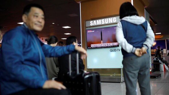 AJEnglish's tweet image. North Korea fires unidentified projectile, South Korea's military says aje.io/xppb