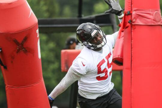 MiamiOHFootball's tweet photo. #RiseUp, JT!

A couple 📸 of JT Jones at @AtlantaFalcons camp! https://t.co/3LqFOS6Me7