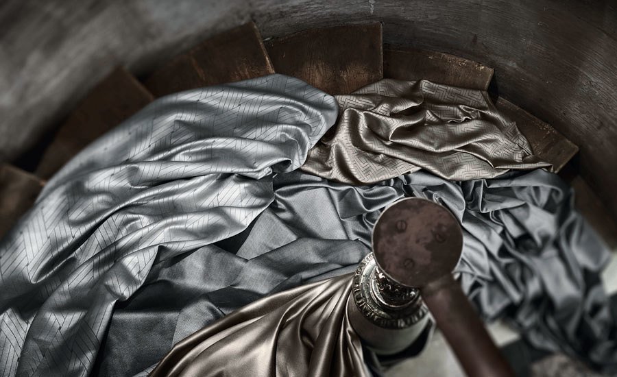 JAZZ #silk &amp; #couture #quality lamb’s #wool, finest #drapery qualities available. #tempered #sheen and #liquid #metal #drape #markalexander