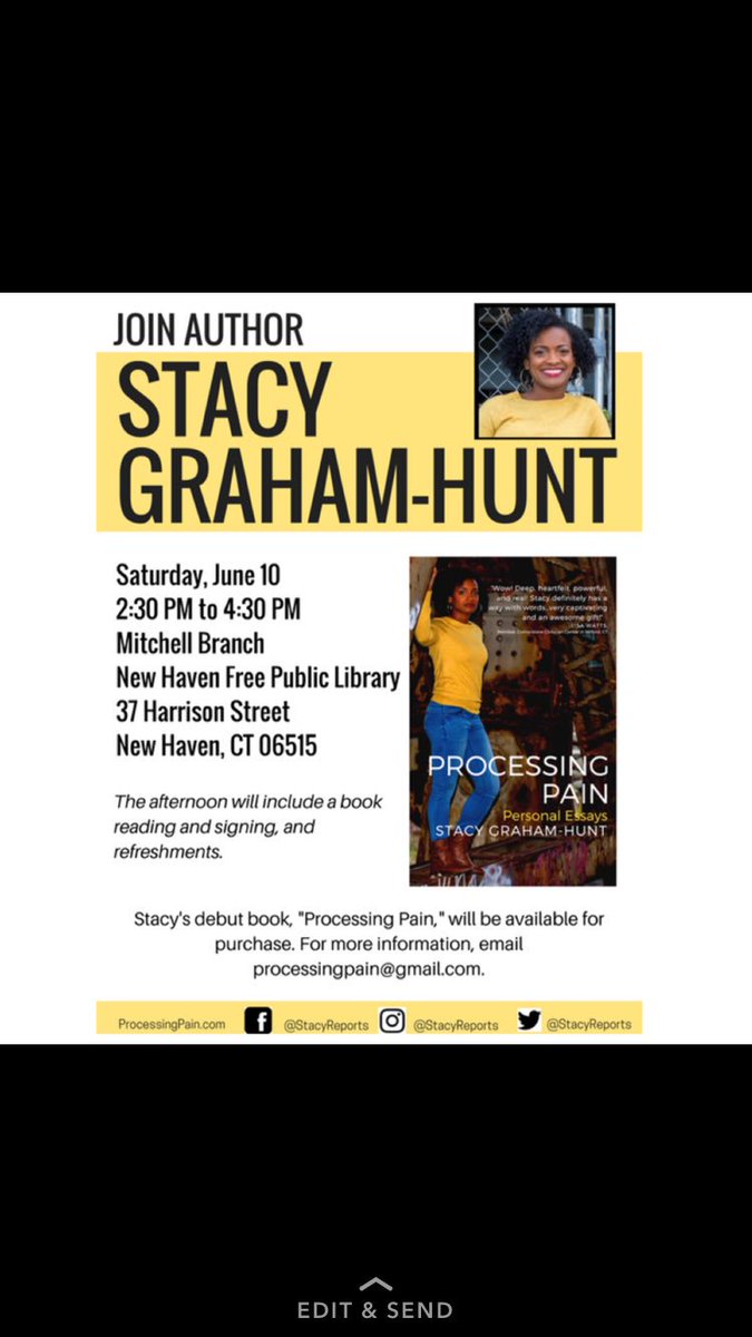 Come meet GHC's owner, Stacy Graham-Hunt, at her first book signing!