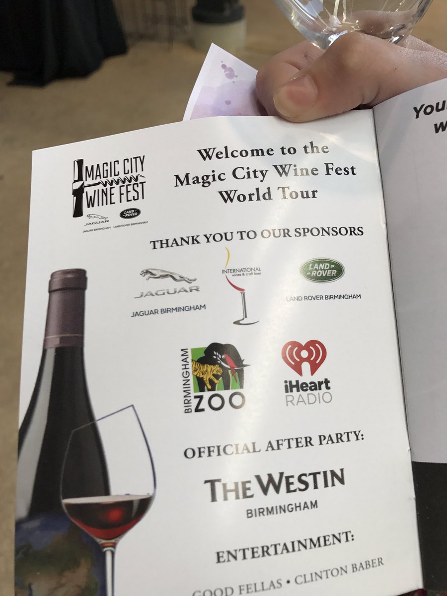 1025thebull's tweet image. Doors are open! @jaguarlandrover Birmingham Magic City Wine Fest @BirminghamZoo @DollarBillBull @MadisonRadio