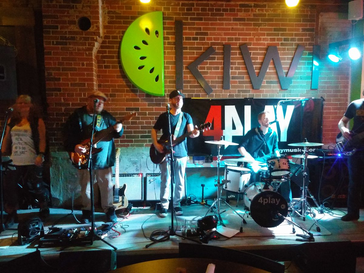 Saturday - 4Play at the <a href="/KiwiCambridge/">Kiwi Gastropub</a> #Galt  <a href="/WhatsGoingOnKW/">What's Going On KW?</a> #RockinGoodTimes htl.li/PCaV30bvWbl