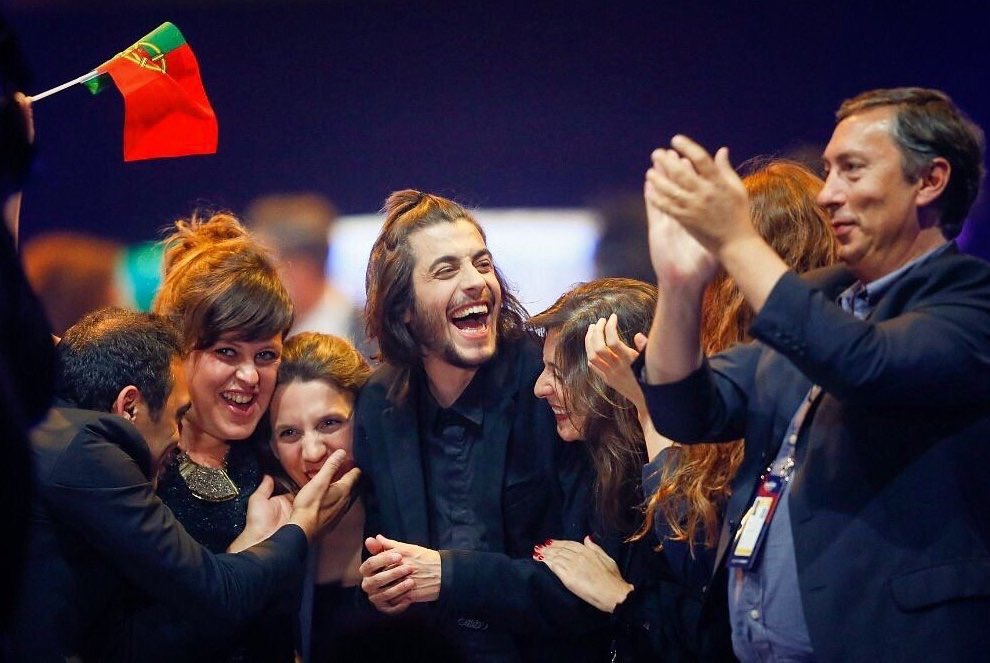 WORLDMUSICAWARD's tweet photo. #Portugal🇵🇹 wins the 2017 #Eurovision Song contest with 758 points! Well deserved #Salvadorsobral #salvadorable 👏🏆😍 https://t.co/98FhRzAZI2