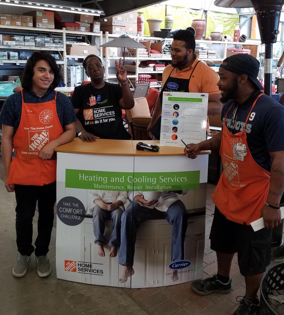 VombergH's tweet photo. Meet the team at 6804 Skillman Street Home Depot here to help you with all your heating and cooling needs Ask about the Mother's Day special https://t.co/XDiesoFp5R