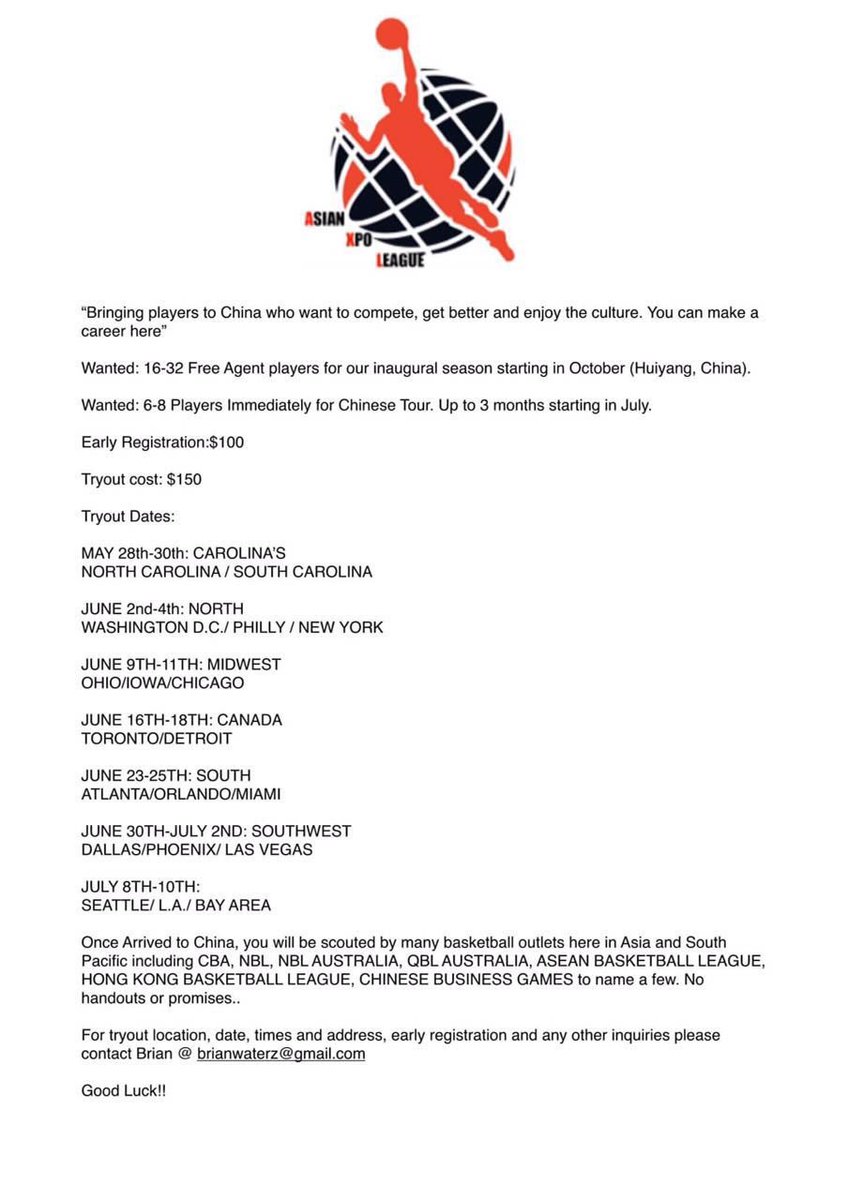 OverseasHoops's tweet photo. Professional Basketball Tryouts!!! https://t.co/TTAUpOgDQy