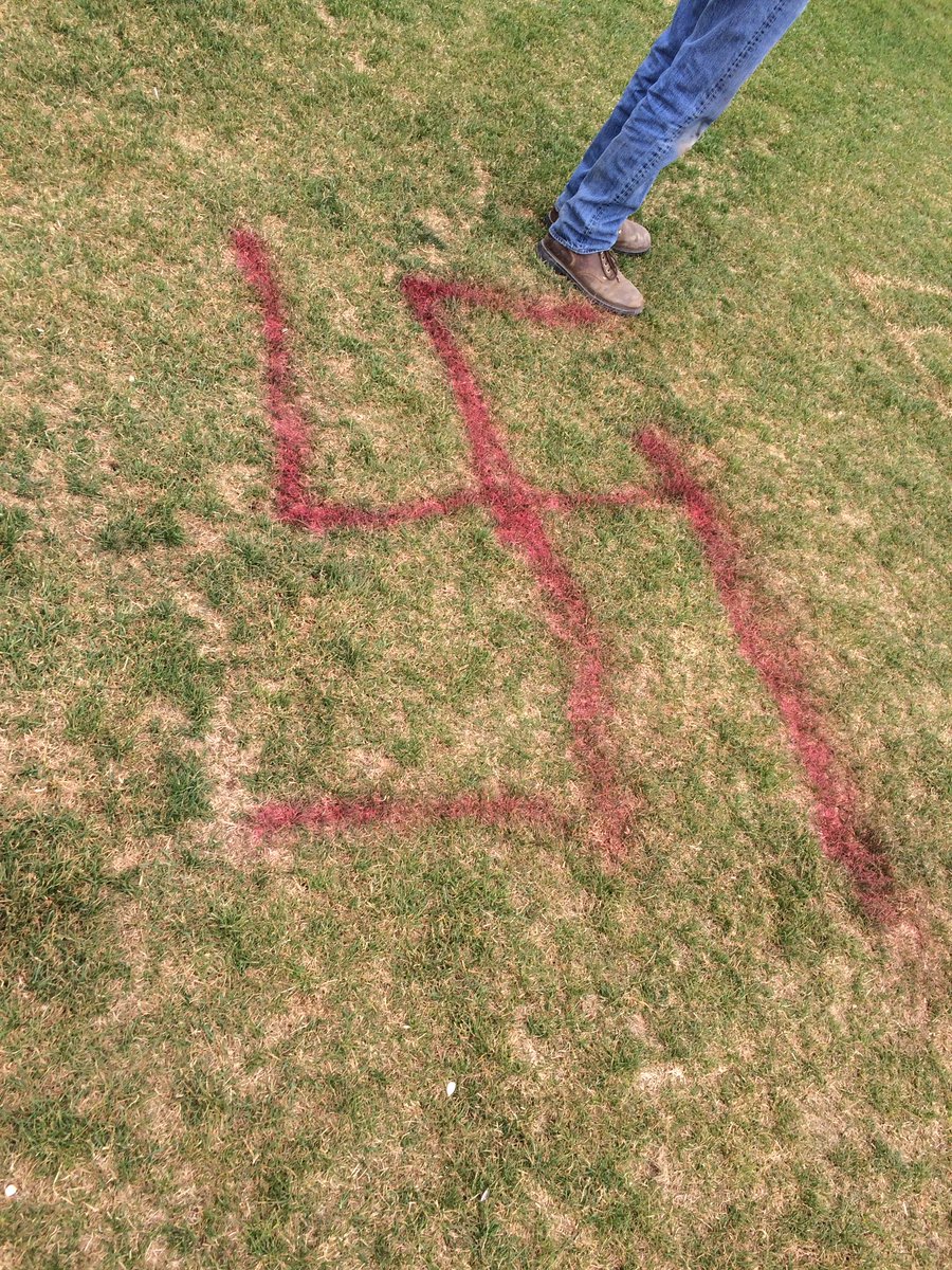 blaine_gibbs14's tweet image. Whoever did it I hope they know the first people to see it were a bunch of 13 year olds showing up for their game