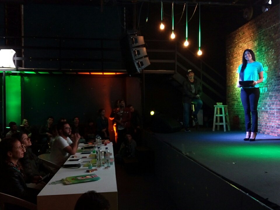 SoyCookieLopezz's tweet photo. Hoy presente en el #KickOff #Halls #KickOffHalls @HallsColombia @MovimientoCLIC https://t.co/Pn34oftigz