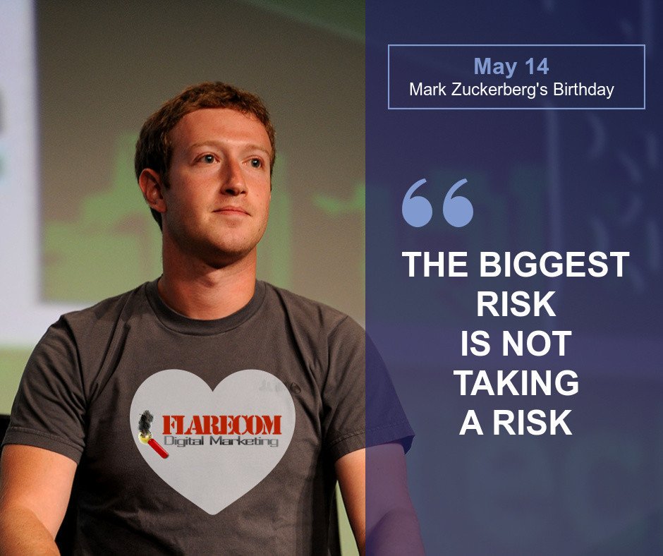  Happy Birthday to
Mark Zuckerberg,
CEO - Facebook ! 