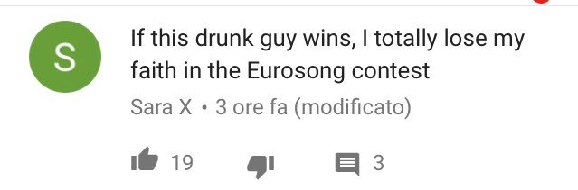 maledettojimin's tweet photo. Persone che manco si prendo la briga di andar a leggere la traduzione e che accusano Gabba di aver cantato ubriaco

Io bho
#esc2017 #escita https://t.co/lZD8y76YI7