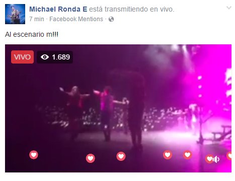 MichaelRondaNOW's tweet photo. [AHORA] | Michael está transmitiendo en vivo a través de Facebook: https://t.co/VEfblq1Nsn