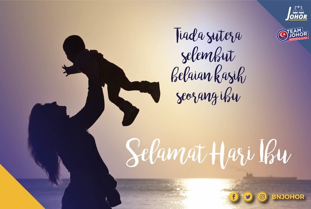 BNJohor's tweet photo. Selamat menyambut Hari Ibu 2017 https://t.co/0a406saakJ