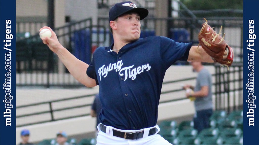 MLBPipeline's tweet photo. Beau Burrows continues to roll for @LkdFlyingTigers:
5 IP
6 H
1 R
0 BB
5 K's
#Tigers' No. 3 now holds a 1.24 ERA: https://t.co/dY9s8oPeJs https://t.co/noCI10h14m