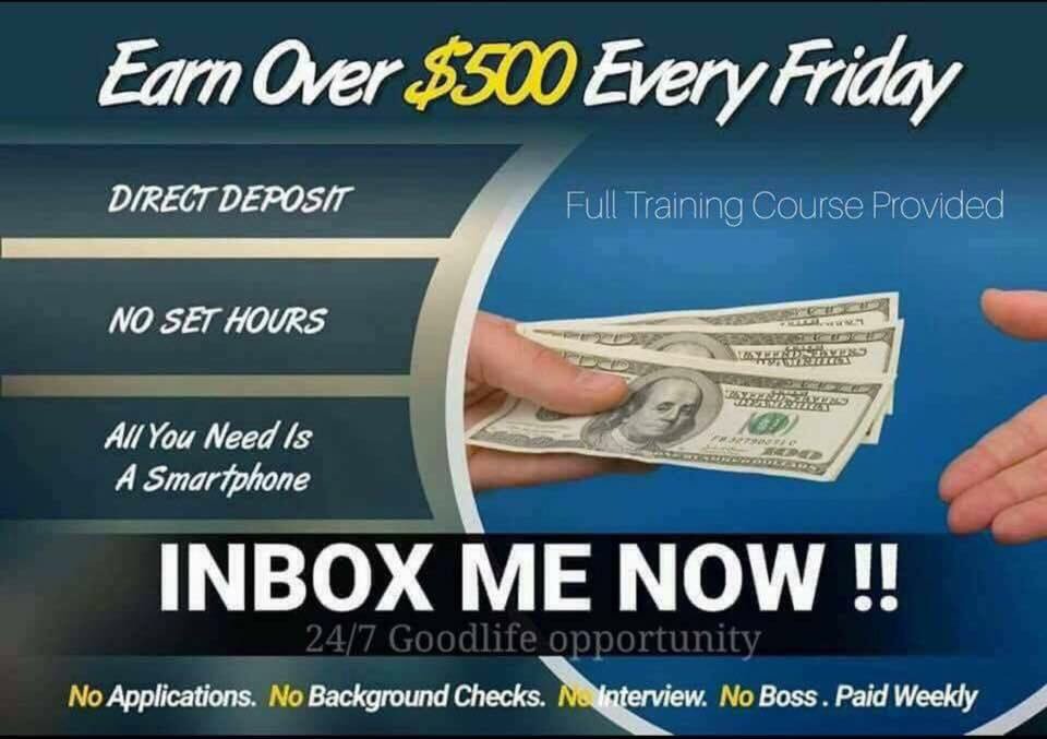 Caprivee23's tweet image. If your ready to make $80-$400 or more a week this is your time!! Comment below "I'm ready" or message me for details!!! #workwithMCA