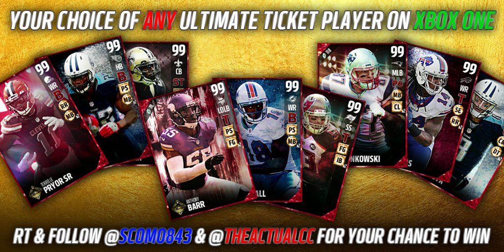 Scomo843's tweet image. GIVEAWAY TIME!

WIN ANY GOLDEN TICKET!

XBOX 1 ONLY 

RT &amp;amp; FOLLOW @TheActualCC
&amp;amp; ME

ENDS 5/20