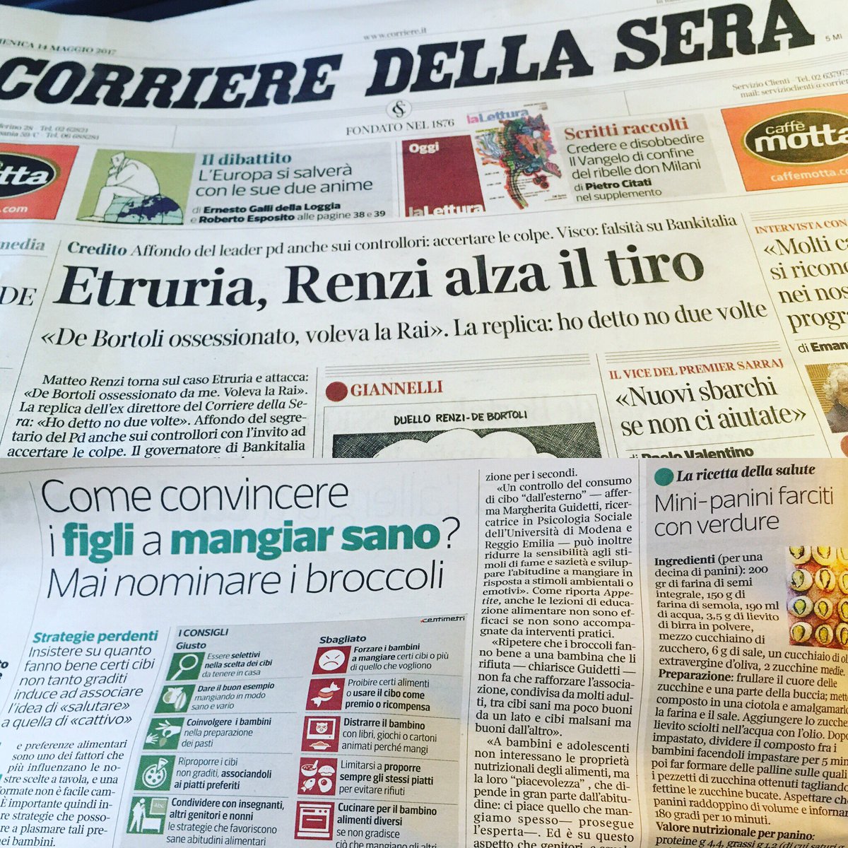 BillaudChef's tweet image. La mia nuova ricetta sul @Corriere @CucinaCorriere tutti i segreti per far mangiare le verdure ai vostri bambini! @radiodeejay