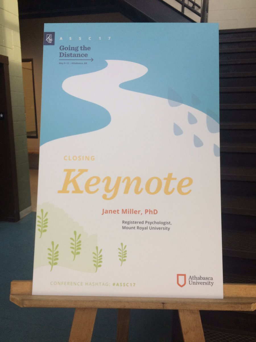 Thank you ASSC <a href="/Athabasca/">Athabasca</a> University #bestaudience #grateful #ASSC17 #spirit