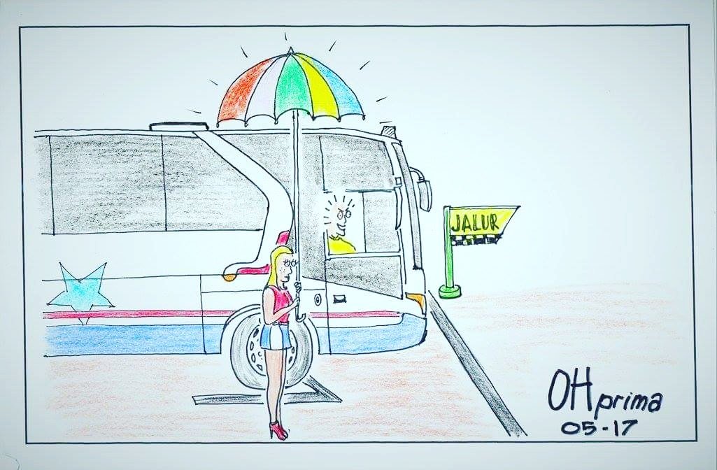 Umbrella Girl <a href="/BMCBandung/">BMC Bandung</a> @BismaniaOrg